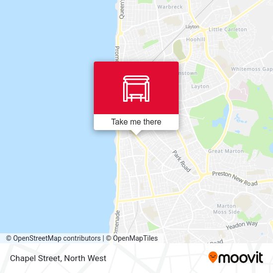 Chapel Street map