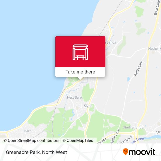 Greenacre Park map