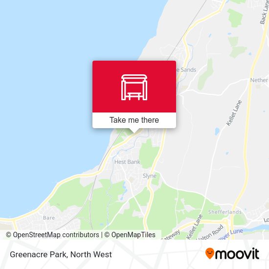 Greenacre Park map