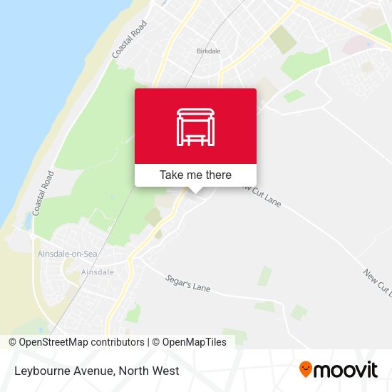 Leybourne Avenue map