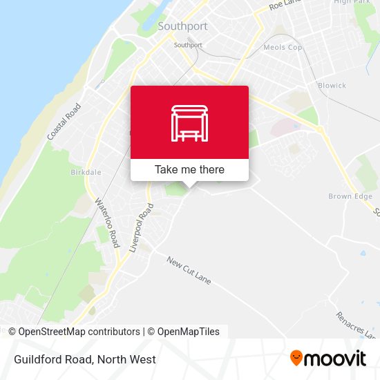 Guildford Road map