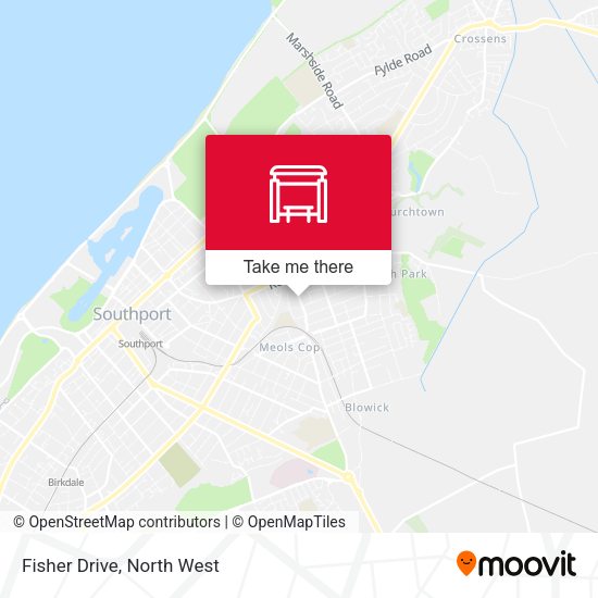 Fisher Drive map