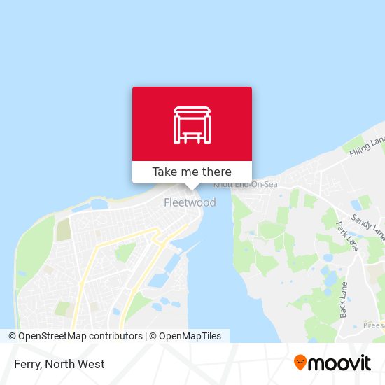 Ferry map