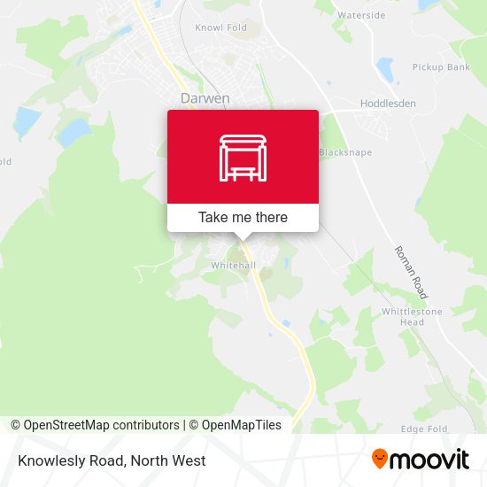 Knowlesly Road map