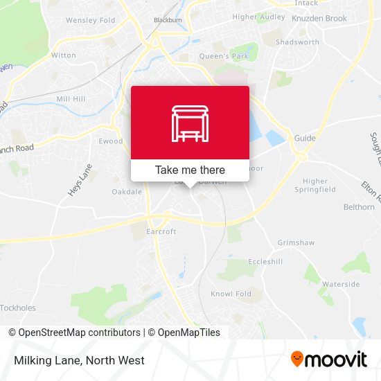 Milking Lane map