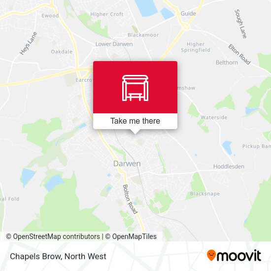 Chapels Brow map