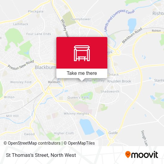 St Thomas's Street map