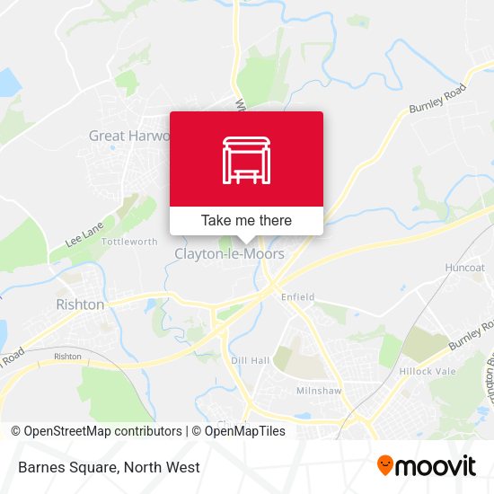 Barnes Square map
