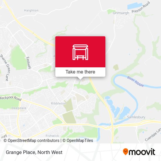 Grange Place map