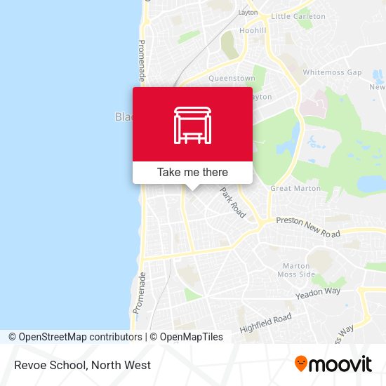 Revoe School map