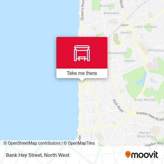 Bank Hey Street map
