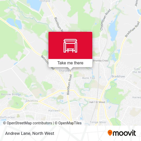 Andrew Lane map