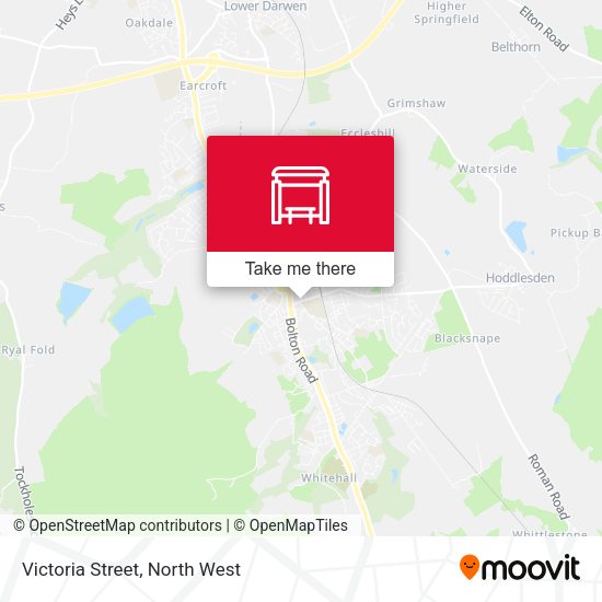 Victoria Street map