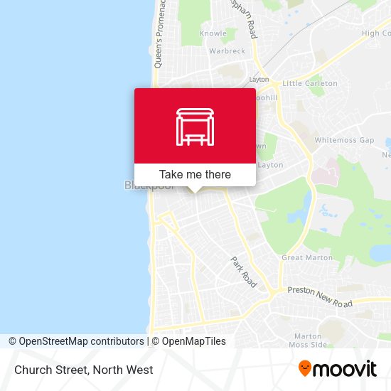 Church Street map