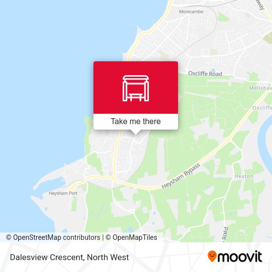 Dalesview Crescent map