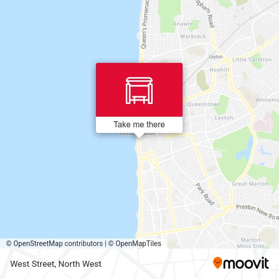 West Street map