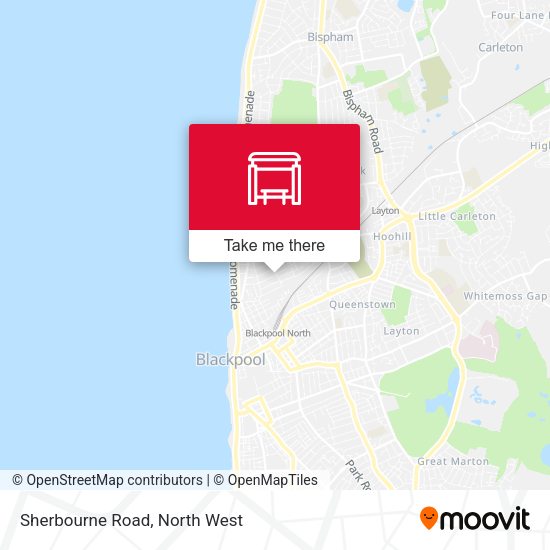 Sherbourne Road map