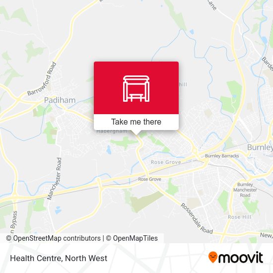 Health Centre map