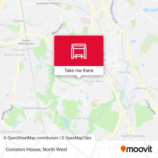 Coniston House map