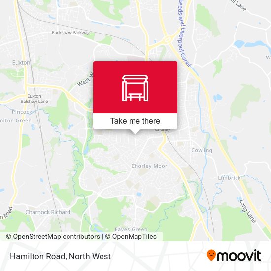 Hamilton Road map