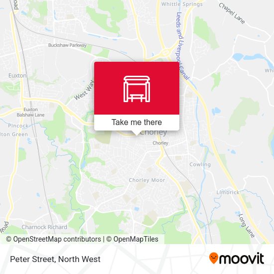 Peter Street map