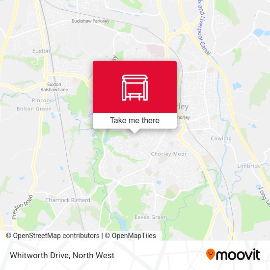 Whitworth Drive map