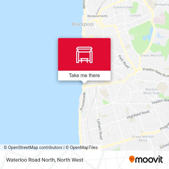 Waterloo Road North map