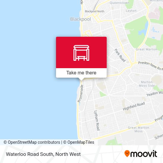 Waterloo Road South map
