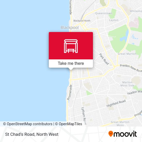 St Chad's Road map