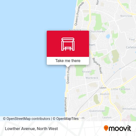 Lowther Avenue map