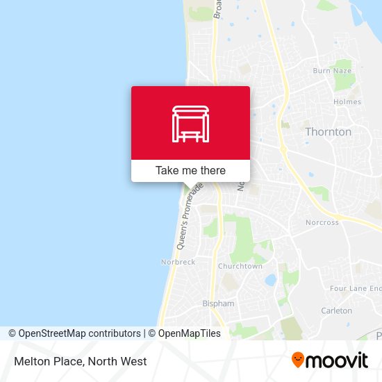Melton Place map