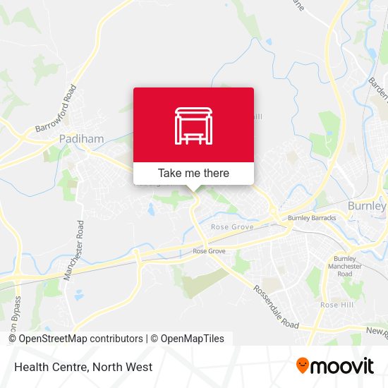 Health Centre map