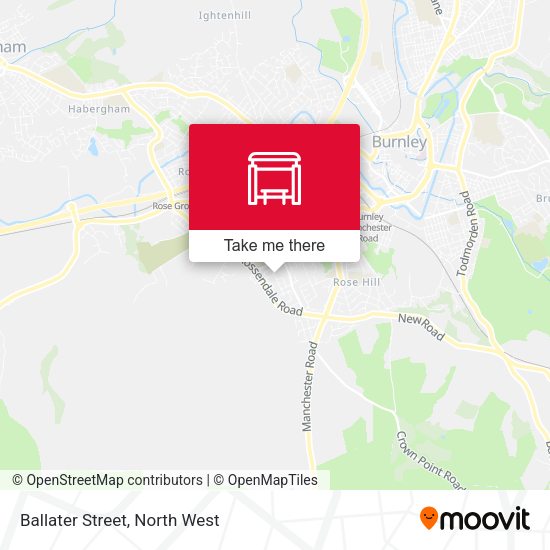 Ballater Street map