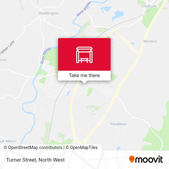 Turner Street map