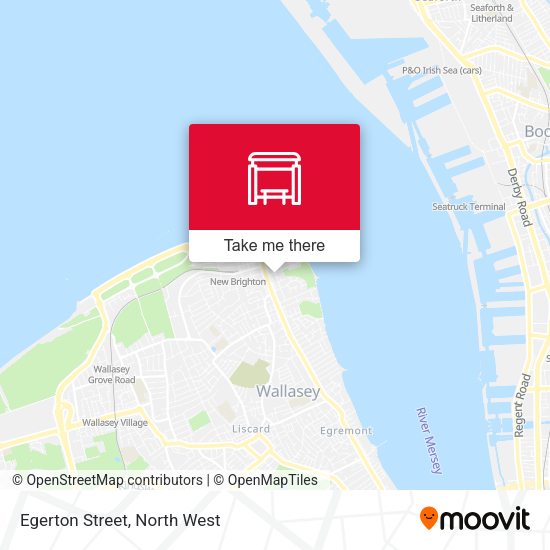 Egerton Street map