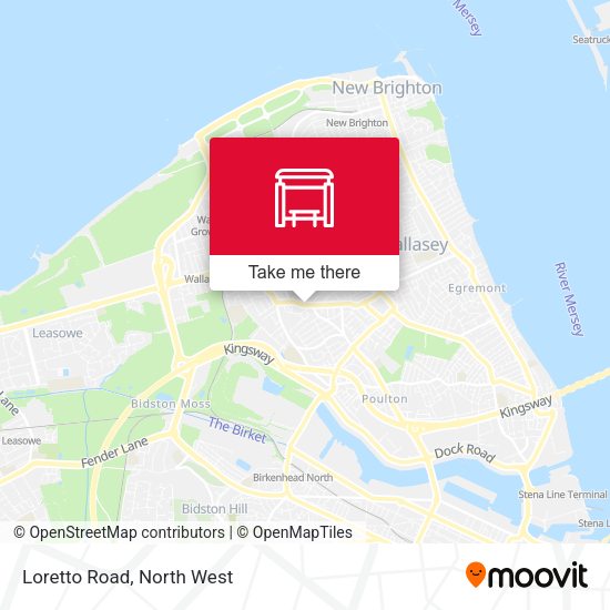 Loretto Road map