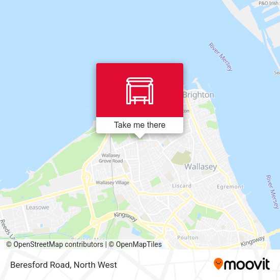 Beresford Road map