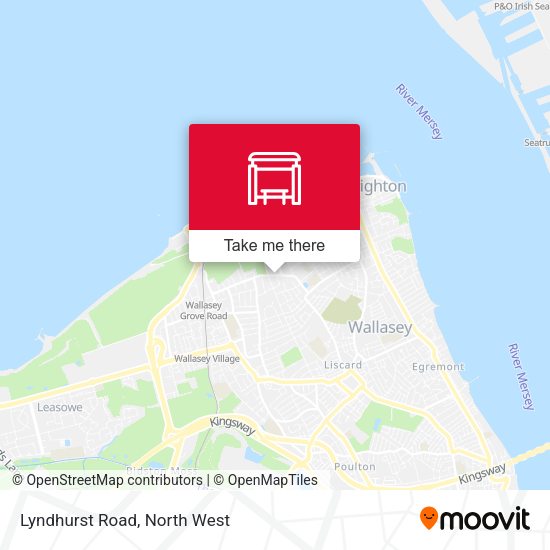 Lyndhurst Road map