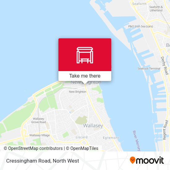 Cressingham Road map