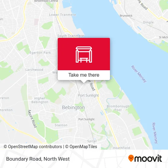 Boundary Road map