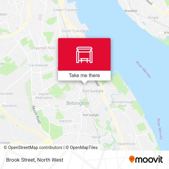 Brook Street map