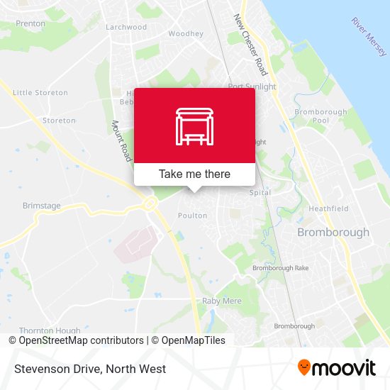 Stevenson Drive map