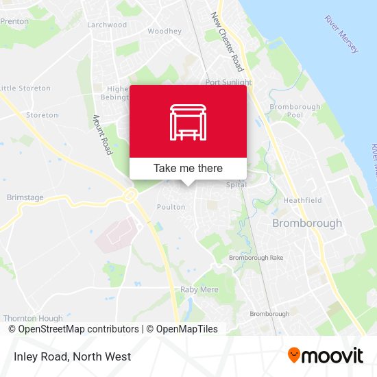 Inley Road map