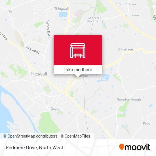 Redmere Drive map
