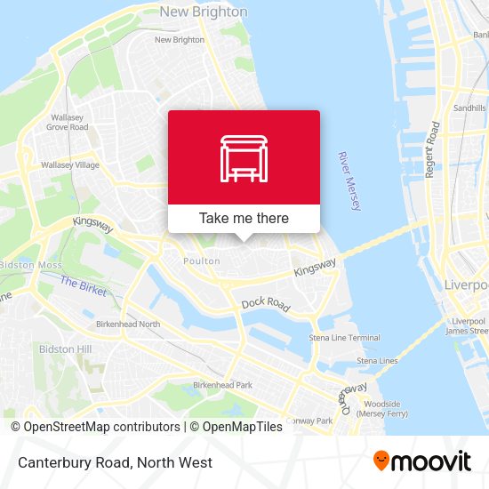Canterbury Road map