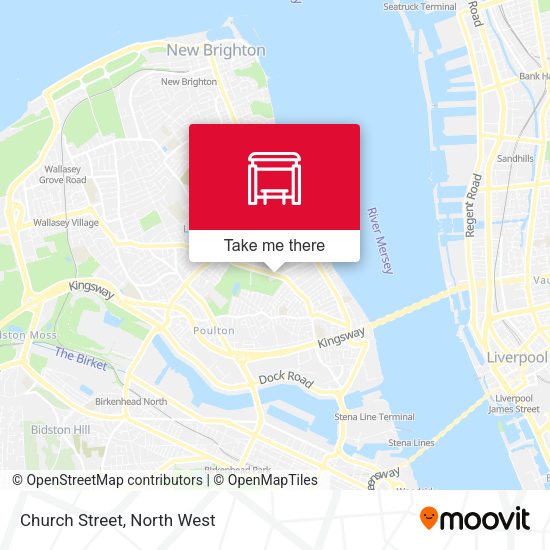 Church Street map