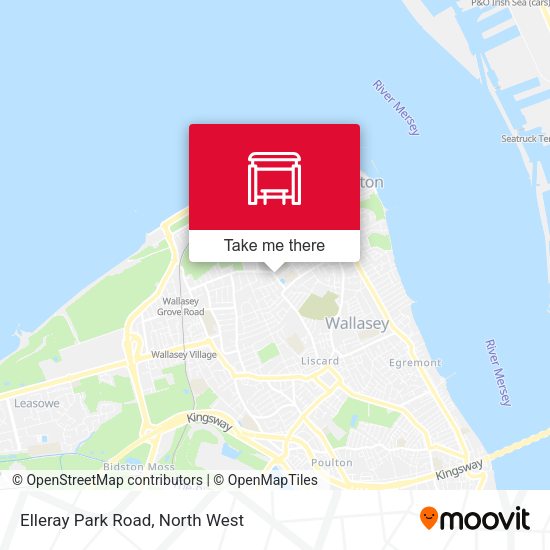 Elleray Park Road map