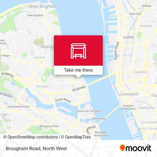 Brougham Road map