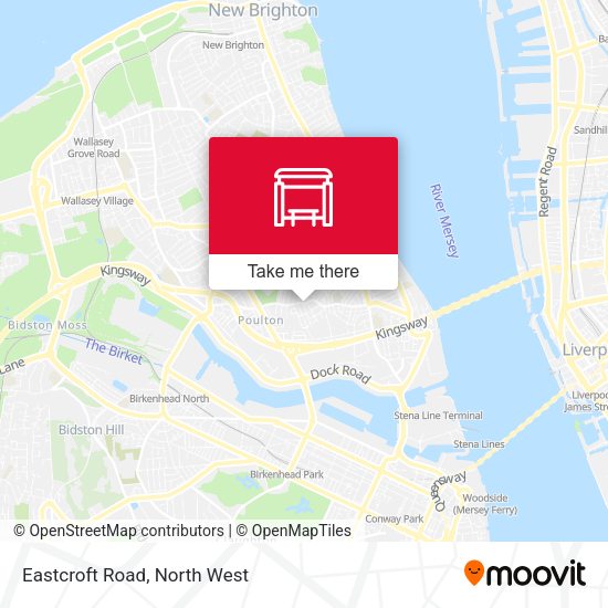 Eastcroft Road map