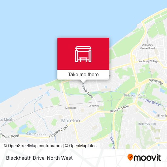 Blackheath Drive map